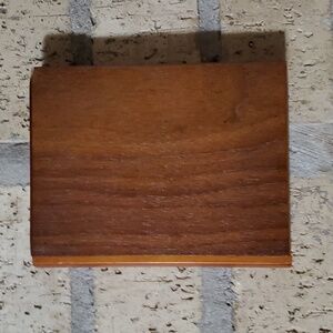 Wooden Book Gift Card Holder